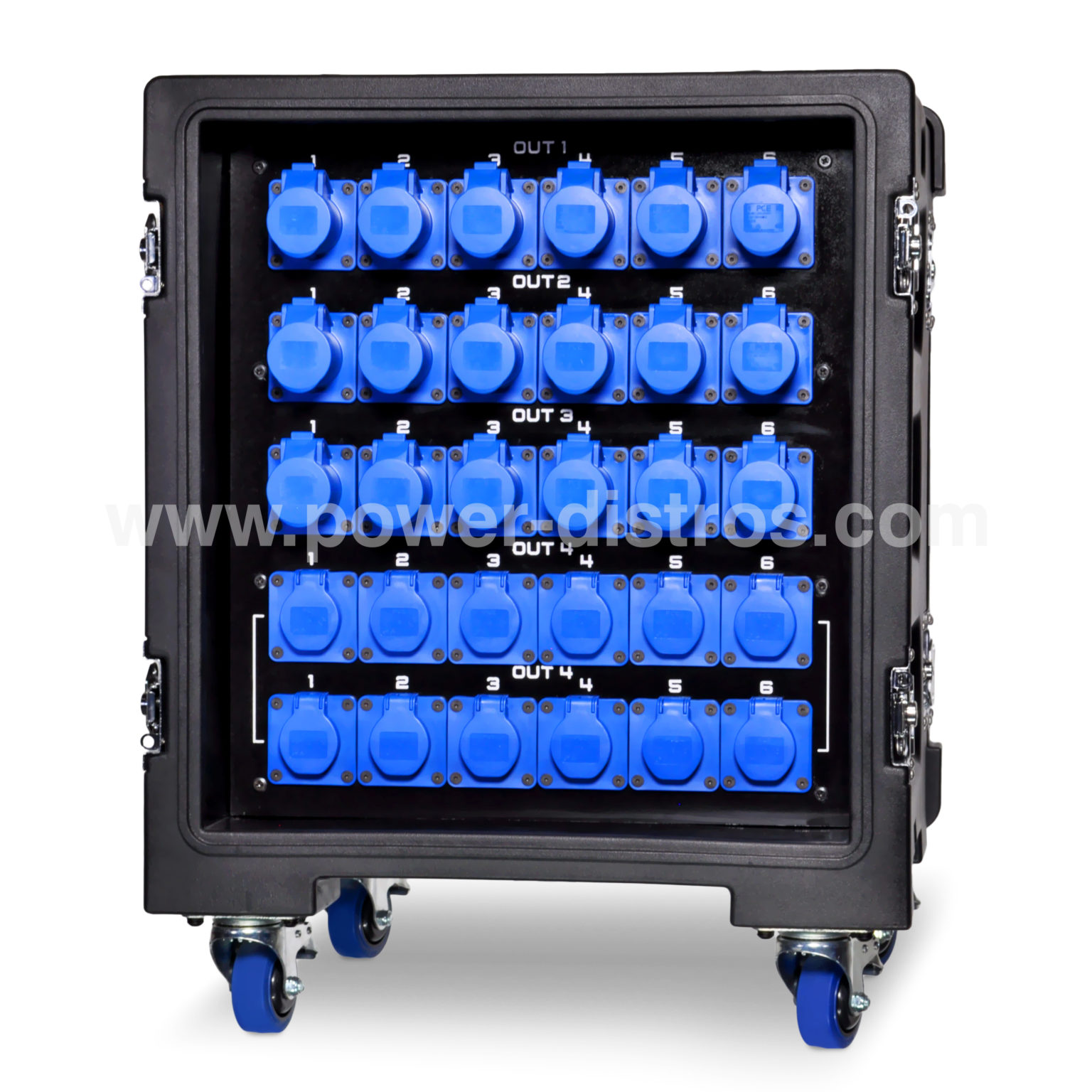 MD125070RCBO 125A Main Distribution Boxes 125A CEE 400V 5P 16A CEE