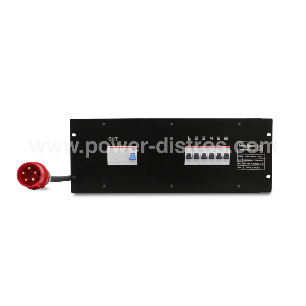 DBRC325P270RCD Distribution Boxes 32A CEE 400V 5P 20A PowerCon